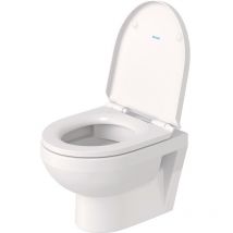 WC suspendu compact sans bride DURAVIT Duravit No.1 avec abattant frein de chute