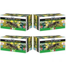Weitech - pack 4x Répulsif à fourmis à ultrasons Surface 2x400m² vibrations