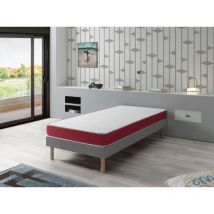 Pack X2 Kindermatratze 70x160 Velvet, Hohe 14 Cm , Ergonomisch Und Anpassungsfahig