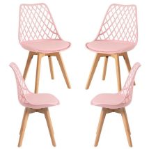 Packs Sillas Comedor - Pack 4 Sillas Mima - Rosa