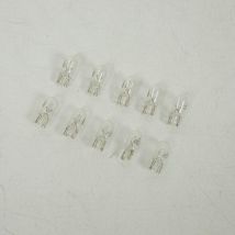 Packung 10 Weiße Glühbirne Carlex Für Motorrad 12v 5w W2.1x9.5d