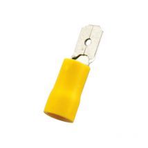 Packung mit 100 Stück isolierten männlichen Faston-Klemmen 4'80 mm Electro Dh Mantelfarbe Rot 10.914/4.8/R 8430552102976