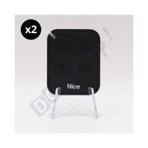 Nice - Satz von 2 Fernbedienungen flo4re - Sender mit rotierendem Code era flore - 433.92 mhz