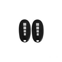 2er-Set King Gates Fernbedienungen myo 4C - Frequenz 433.92 MHz - 4 Kanäle - Rolling Code Sicherheit - Reichweite bis zu 150m - Kompatibel mit