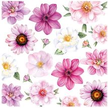 Packung Mit 20 Papierservietten 33 X 33 Cm - Sommerglanz - Ambiente