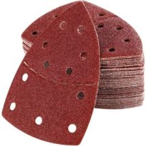 Packung Mit 40 Dreieckigen Schleifblättern Für Bosch Psm 160 A/psm 80, 105 X 152 Mm, Körnung P40/60/80/120/180