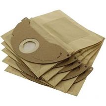 Packung Mit 5 Papiertüten Für Kärcher A2000, A2099, Wd2000 Und Wd2499 Staubsauger