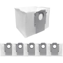 Packung Mit 6 Ersatzstaubbeuteln, Kompatibel Mit Den Saugrobotern Roborock Q10 S5+, Q10 X5+, Q7 M5+, Q5 Max+, Q5+, S8 Pro Ultra, S8+, Q7 Max+, Q8 Max+