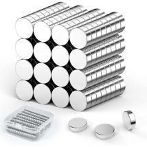 Packung Mit 60 Neodym-magneten, Mini-magnete 6 Mm X 3 Mm Für Bastelarbeiten, Tafeln, Büro, Haushalt, Küche, Kühlschrank, Diy-projekte, Kleine Magnete 