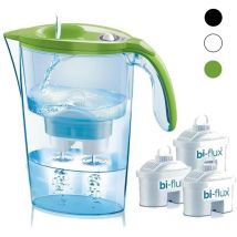 Stream'-Krug (2,3 Liter Fassungsvermögen) mit 2 'Bi-Flux'-Aktivkohlefiltern