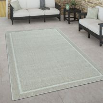 Outdoor Teppich Skandinavisch wetterfest Modern & Pflegeleicht für Innen & Außen 160x230 cm, Beige 2 - Paco Home