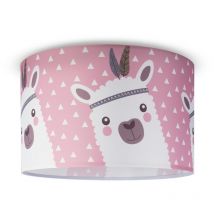 Paco Home - Plafonnier Chambre Enfant Suspension Chambre Bébé Pompier Rue Police E27 Design 9 (Ø45,5 cm), Plafonnier - Blanc