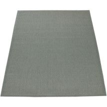 Paco Home - Outdoor Teppich wetterfest Garten & Terrasse flachgewebt Uni Sisaloptik robust 240x340 cm