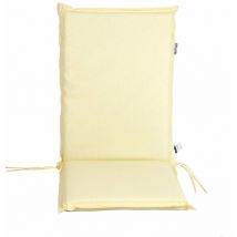 Padded Cotton Kissen abnehmbarer Hinterhals 115x48xh6 cm Zippo - Beige