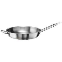 Pinti Inox Padella In Acciaio Inox Per Induzione Con Un Manico E Maniglia - Diametro Cm 40 - Altezza Cm 6
