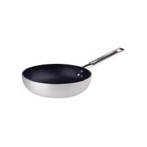 Padella Alta 20 cm in Alluminio Puro 99% – Rivestimento Antiaderente Teflon Select – Manico Inox – Agnelli