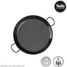 Padella per paella smaltata per piano cottura a induzione e ceramica ø34cm (6 persone) EDM 76635