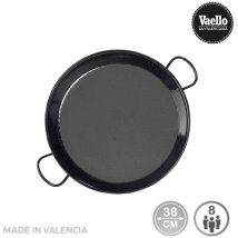 Padella per paella smaltata per induzione e vetroceramica ø38cm (8 persone) Vaello