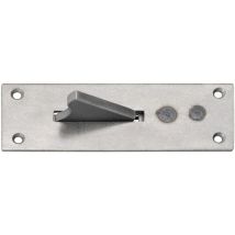 Vasalat - Paderschnapper, Platte 40 X 115 Mm, Stahl Blank Fensterfeststeller