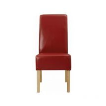 Pad Tow Chair - Faux Leather Red Faux Leather - Red