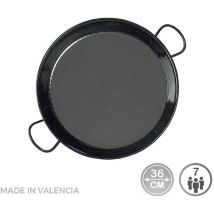 Vaello - Poêle à Paella Émaillée Pour Induction Et Vitrocéramique Ø36cm (7 Personnes).
