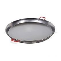 La Ideal - Valencianische Paellapfanne 42 cm. Poliert, für 10 Personen