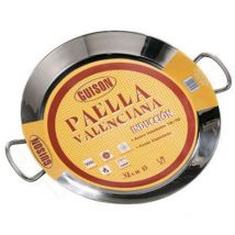 Edelstahl Paellapfanne Eintopf 32cm Induktion 74032 Garcima