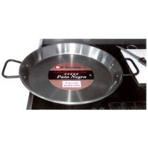 Paellera 038Cm 08 Raciones Hierro Pulido Valenciana