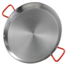 Paellera valenciana de 42 cm. pulida para 10 personas - La Ideal