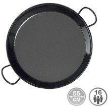 Paellera esmaltada - 55 cm