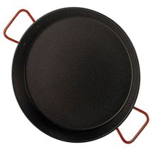garcima paellera antiadherente 2 capas 34cm- 6 raci+2asas 20634