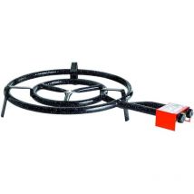 Paellero gas butano 2 fuegos 50cm rdo h. m500 la ideal