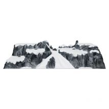 Myvillage - Skipistenlandschaft 120 x 40 x 25 cm