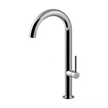 Paffoni - Chef series Mitigeur d'évier avec bec pivotant CH180CR Chromé - Laiton