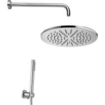 Paffoni - Composizione Master Kit con soffione 22,5, braccio doccia da 30 e