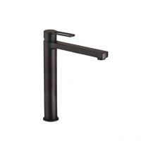 Paffoni - mitigeur de lavabo allongé série Ringo RIN081KNO Laiton - Noir mat