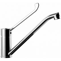 Paffoni - Mitigeur d'évier monotrou avec levier clinique Red RED303CR Chromé