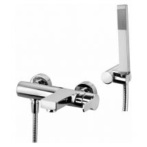 Paffoni - West Serie Externe Wannenbatterie Ws026cr Verchromt - Messing