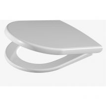 WC-Sitz subline m.Deckel,m.Steckbefestigung, weiss