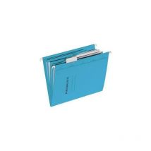 Personalmappe din A4 240g/m² mit Organisationsaufdruck Karton blau