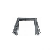 Rinno Plots - Lot D'Agrafes Pour Toile De Paillage 20 X 20 X 20 Cm - Lot De 50 Pièces