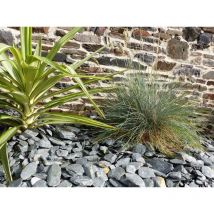 Paillage Ardoise gris 30-60 sac 25 Kg
