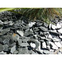 Classgarden - Paillage Ardoise noir 10-40 Pack 3 m² - 7 sacs - 175 kg
