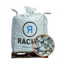 Racine - Paillage minéral ardoise grise calibre 40/70mm, Big bag 500 l - PRO435