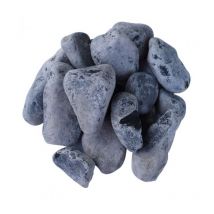 Racine - Paillage minéral Galet marbre noir 40-60mm, Filet de 20kg - F-PAI069