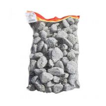 Racine - Paillage minéral Galet marbre pigat 40-60mm, sac de 20 kg - F-PAI078
