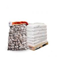 Racine - Paillage minéral Galet marbre rouge 25-40mm, 10 sacs de 20 kg - F-PAI070-10x20