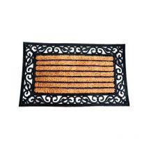 Lady Doc - Paillasson Acier Caoutchouc/Coco Nat.45X 75 Ladydoc 06546