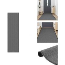 Paillasson anthracite 115x400 cm - Paillasson - Paillasson De Porte - Paillasson De Bienvenue - Paillasson De Porte Extérieur