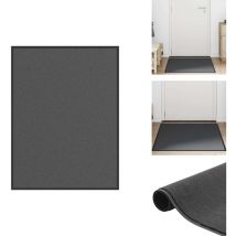 Paillasson Anthracite 80x120 cm - Paillasson - Paillasson De Porte - Paillasson De Bienvenue - Paillasson De Porte Extérieur